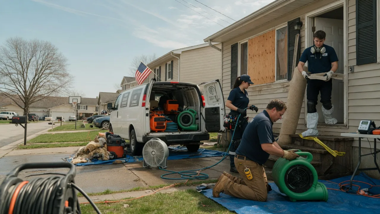 Water Damage Restoration in Waldo, OH near me